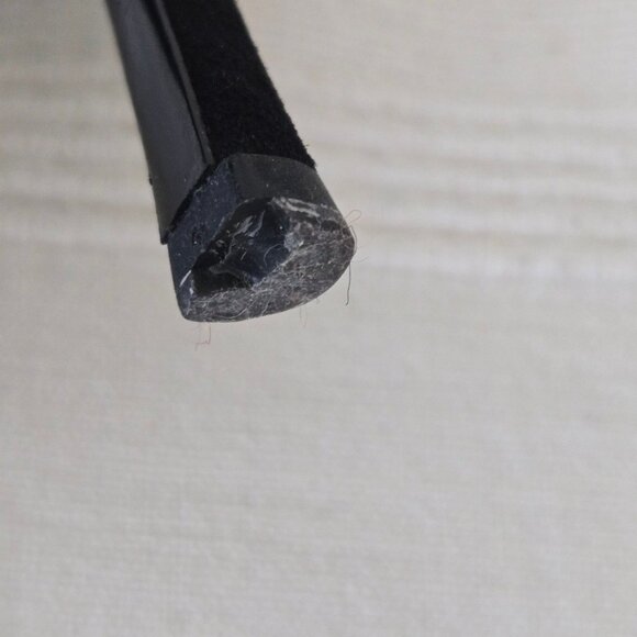 Vintage Chanel Pearl Cap Toe Velvet Stiletto Heels Pumps Black - Picture 16 of 16